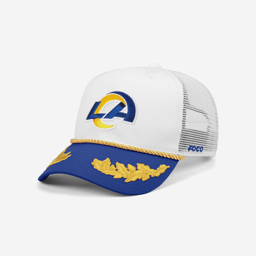 Los Angeles Rams Captains Trucker Cap FOCO - FOCO.com