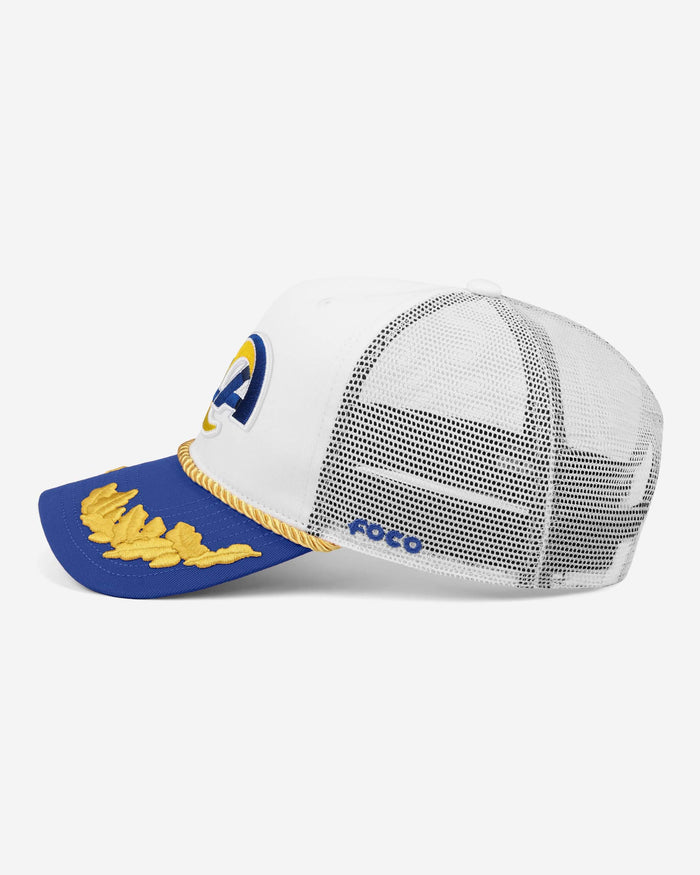Los Angeles Rams Captains Trucker Cap FOCO - FOCO.com