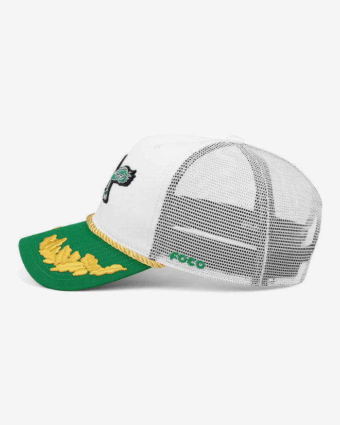 Philadelphia Eagles Kelly Green Retro Captains Trucker Cap FOCO - FOCO.com
