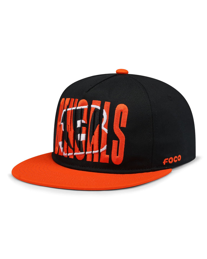 Cincinnati Bengals Cut Logo Primetime RF Cap FOCO - FOCO.com