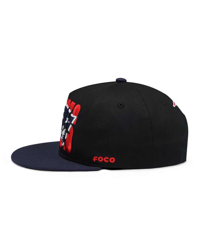 New England Patriots Cut Logo Primetime RF Cap FOCO - FOCO.com