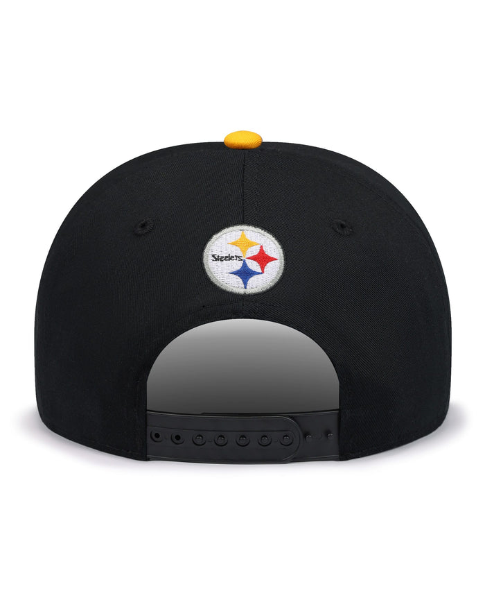 Pittsburgh Steelers Cut Logo Primetime RF Cap FOCO - FOCO.com