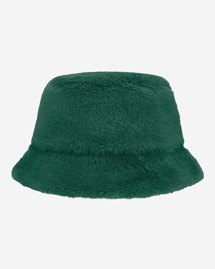 Green Bay Packers Reversible Faux Fur Bucket Hat FOCO - FOCO.com