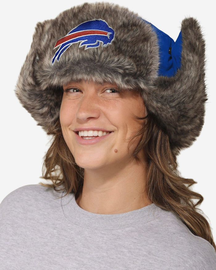 Buffalo Bills Faux Fur Trapper Hat FOCO - FOCO.com