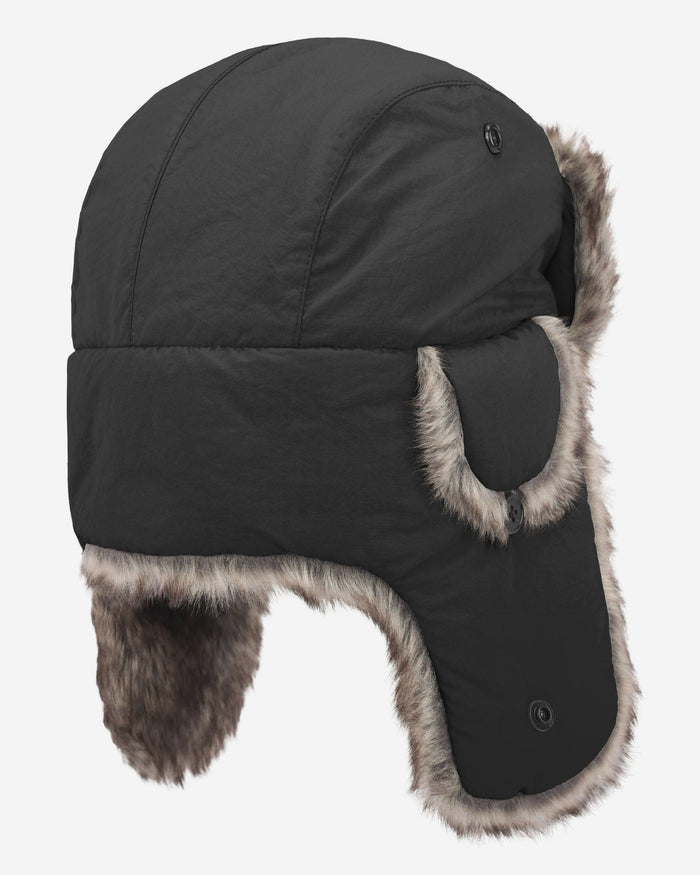 Las Vegas Raiders Faux Fur Trapper Hat FOCO - FOCO.com