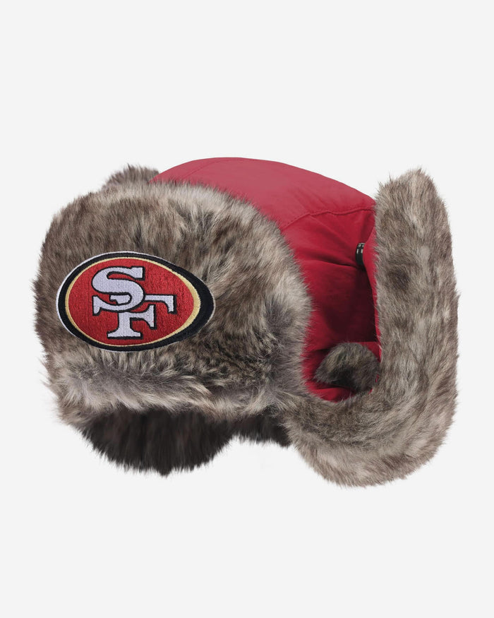 San Francisco 49ers Faux Fur Trapper Hat FOCO - FOCO.com
