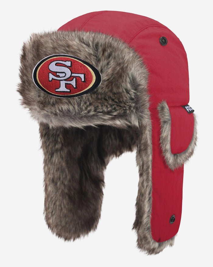 San Francisco 49ers Faux Fur Trapper Hat FOCO - FOCO.com