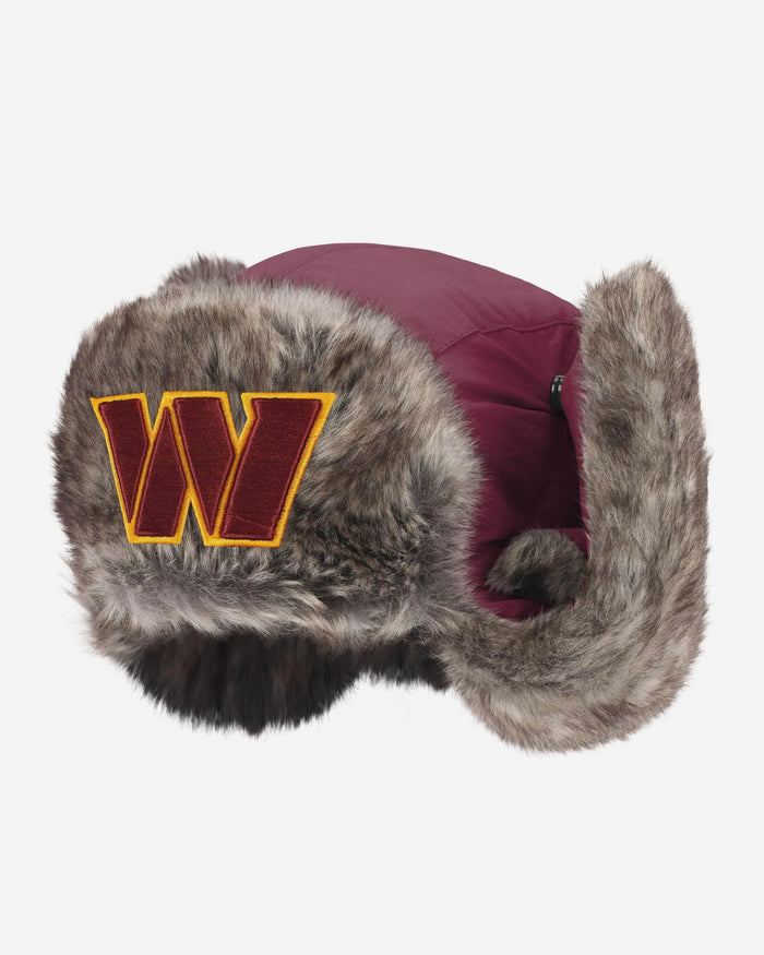 Washington Commanders Faux Fur Trapper Hat FOCO - FOCO.com