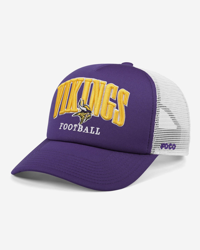 Minnesota Vikings Foam Trucker Cap FOCO - FOCO.com