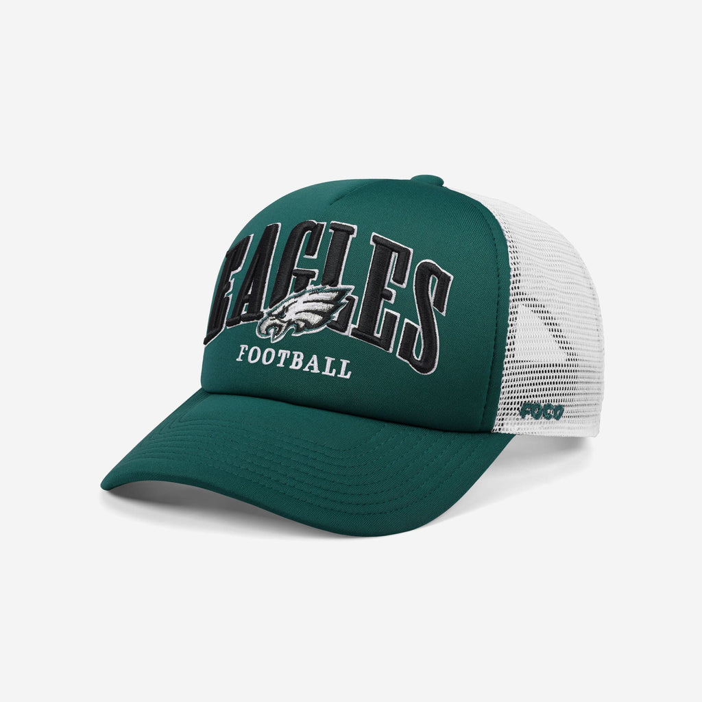 Philadelphia Eagles Foam Trucker RF Cap FOCO - FOCO.com