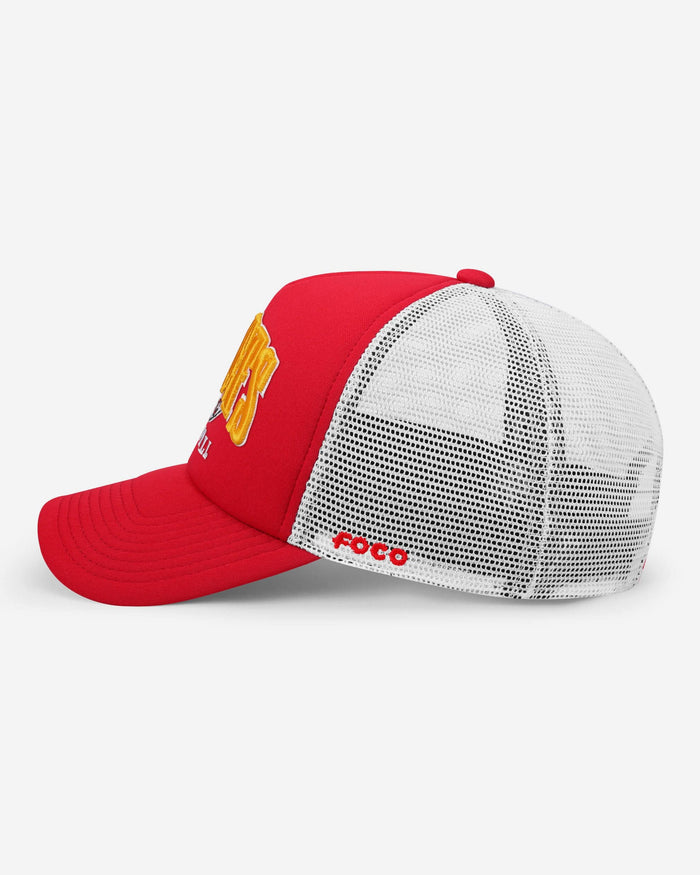 Kansas City Chiefs Foam Trucker Cap FOCO - FOCO.com