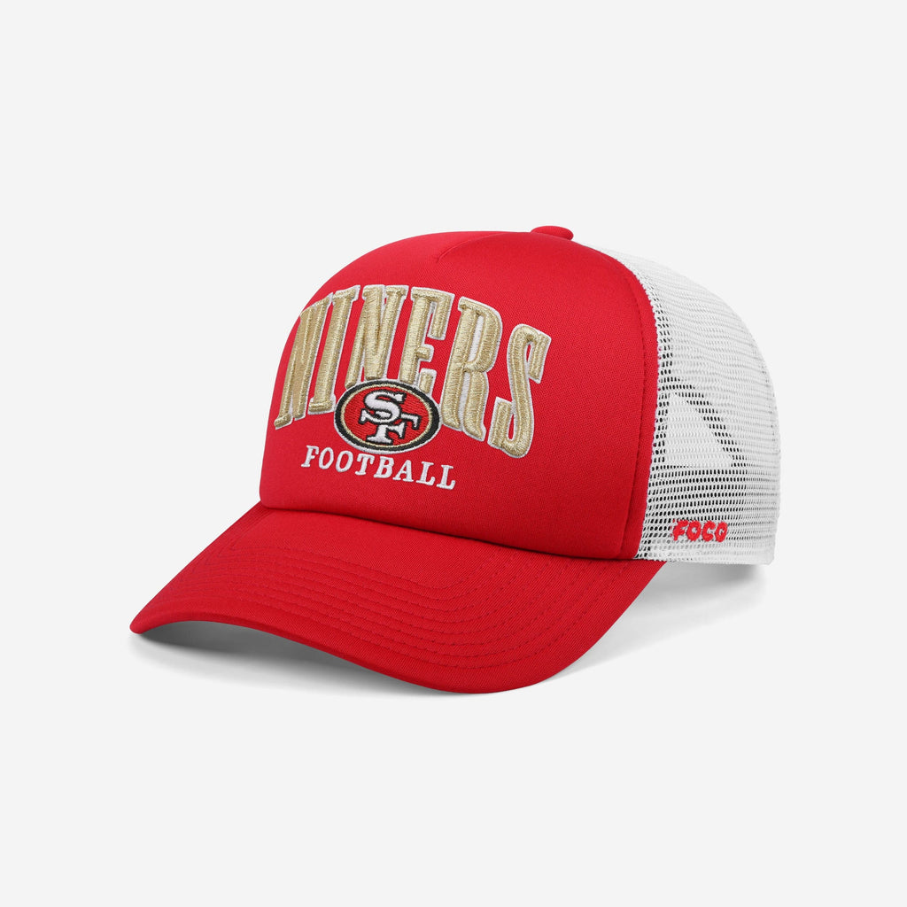 San Francisco 49ers Foam Trucker Cap FOCO - FOCO.com