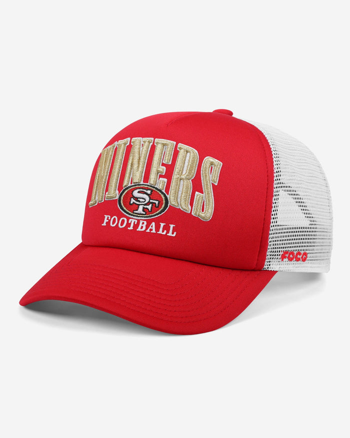 San Francisco 49ers Foam Trucker Cap FOCO - FOCO.com