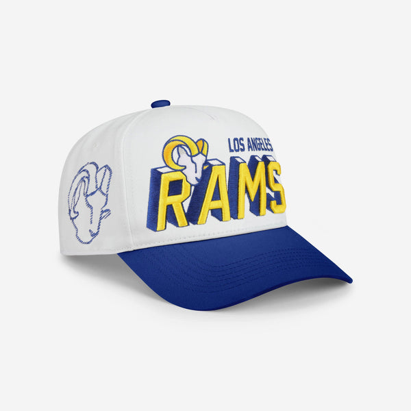 Los Angeles Rams Mascot Trucker Hat white-los-angeles-rams-drifter  main image 3
