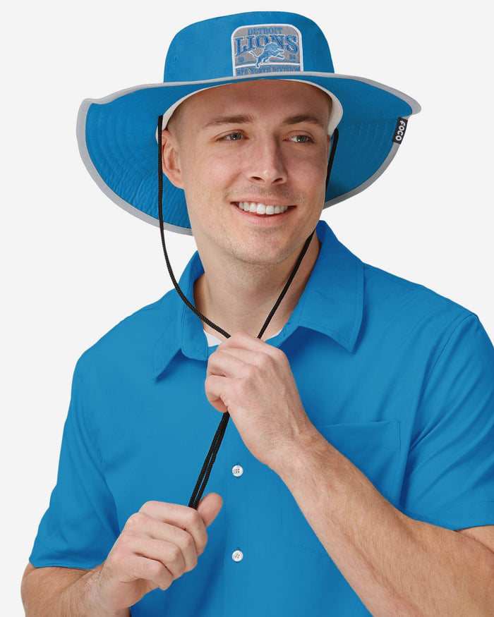 Detroit Lions Truckstop Patch Boonie Hat FOCO - FOCO.com