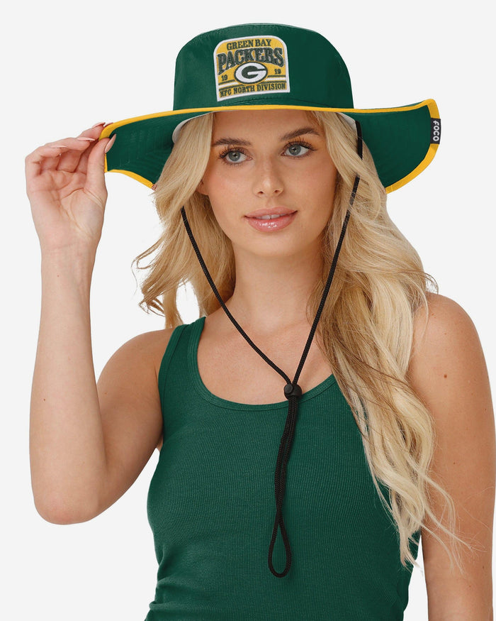 Green Bay Packers Truckstop Patch Boonie Hat FOCO - FOCO.com