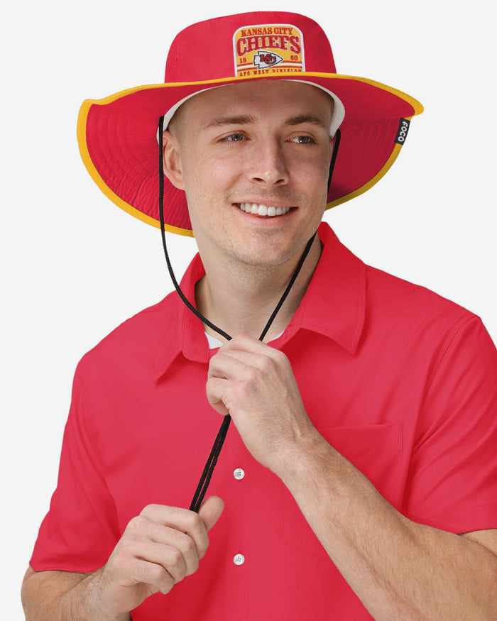 Kansas City Chiefs Truckstop Patch Boonie Hat FOCO - FOCO.com