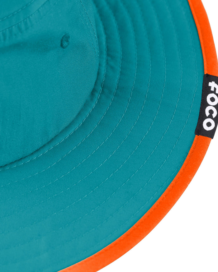Miami Dolphins Truckstop Patch Boonie Hat FOCO - FOCO.com