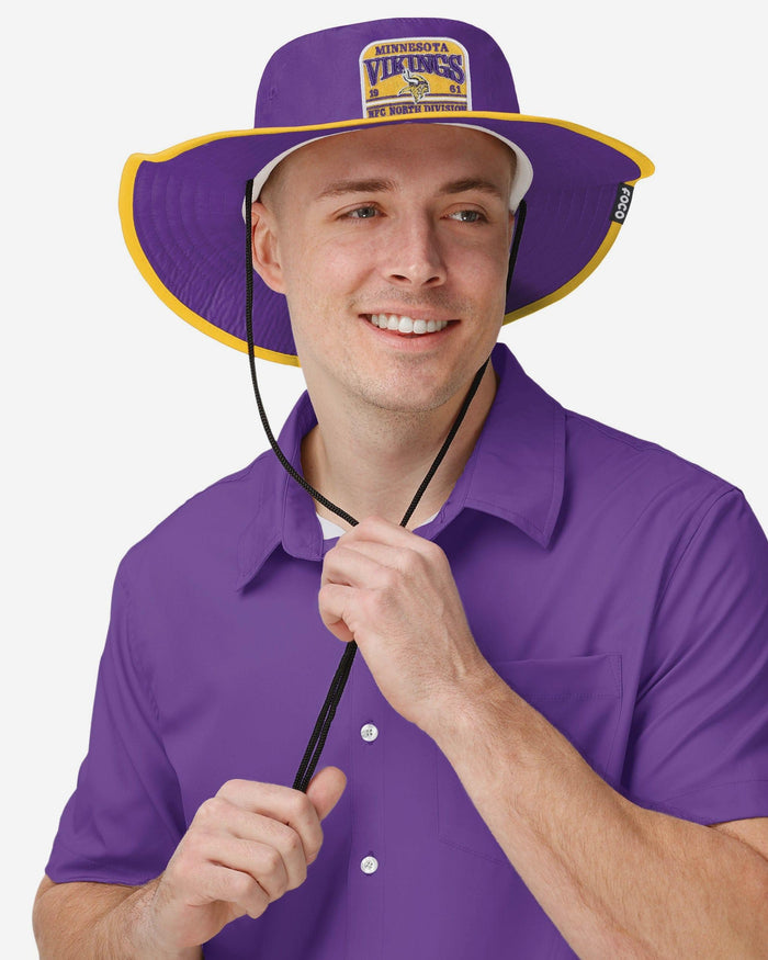 Minnesota Vikings Truckstop Patch Boonie Hat FOCO - FOCO.com