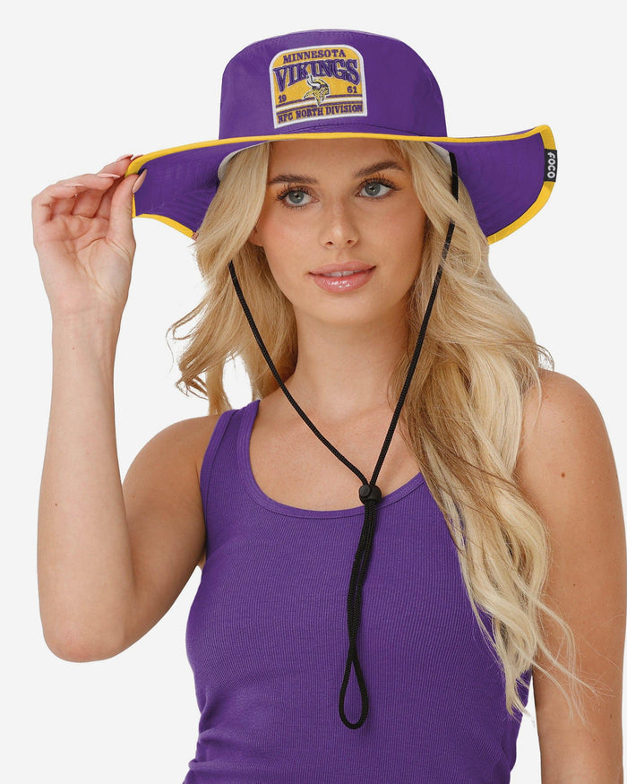 Minnesota Vikings Truckstop Patch Boonie Hat FOCO - FOCO.com