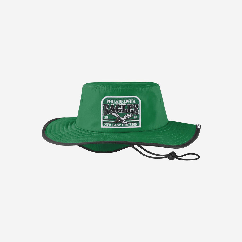 Philadelphia Eagles Kelly Green Truckstop Patch Boonie Hat FOCO - FOCO.com