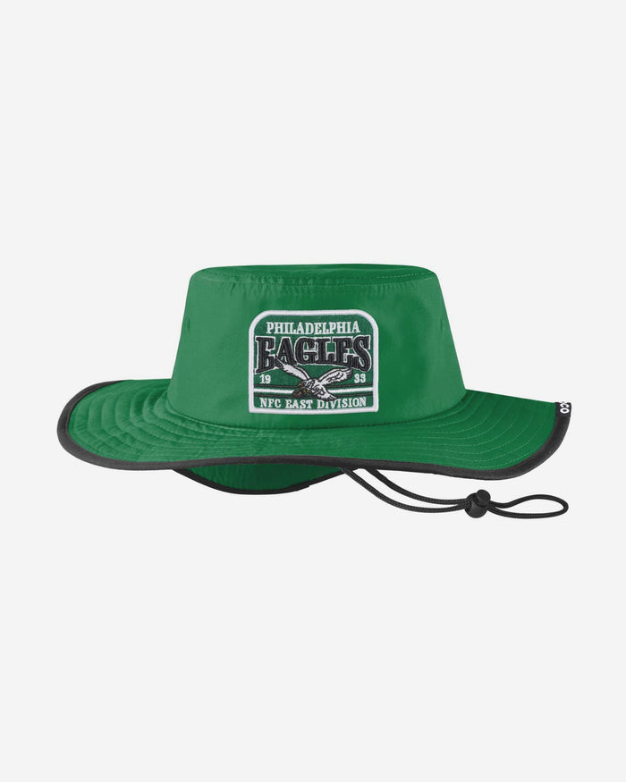 Philadelphia Eagles Kelly Green Truckstop Patch Boonie Hat FOCO - FOCO.com
