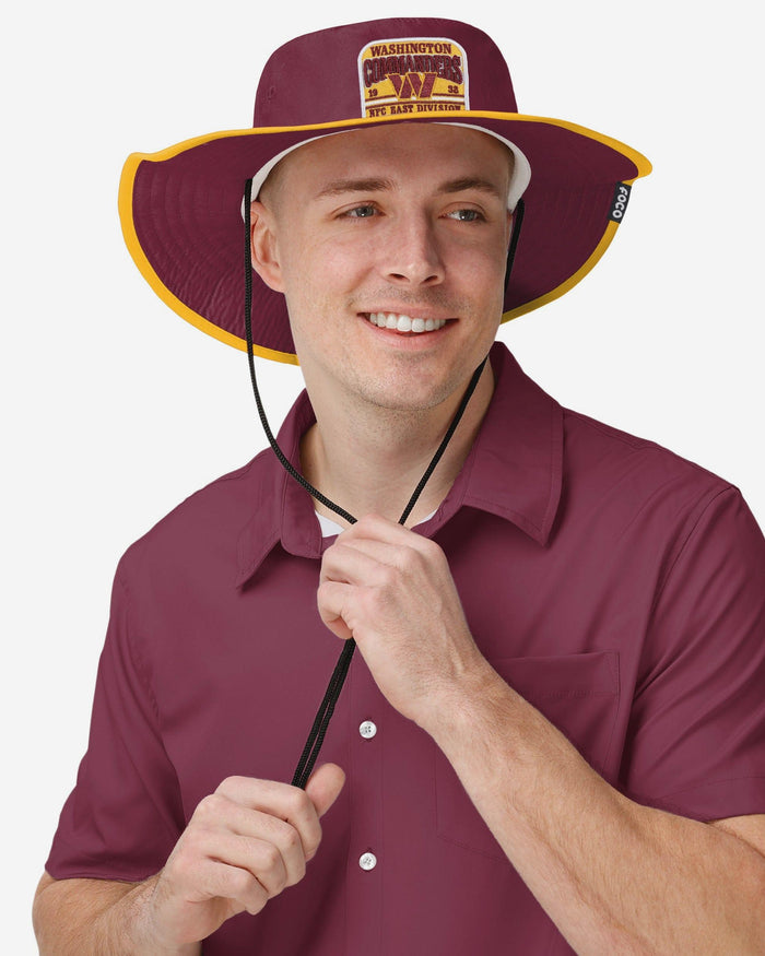 Washington Commanders Truckstop Patch Boonie Hat FOCO - FOCO.com