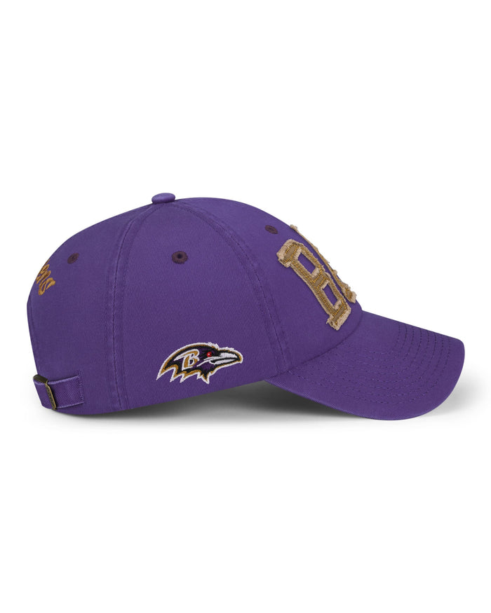 Baltimore Ravens Monogram Casual Cap FOCO - FOCO.com