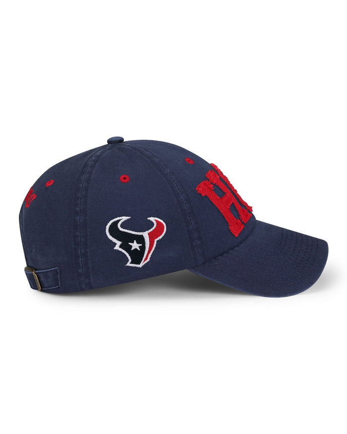 Houston Texans Monogram Casual Cap FOCO - FOCO.com