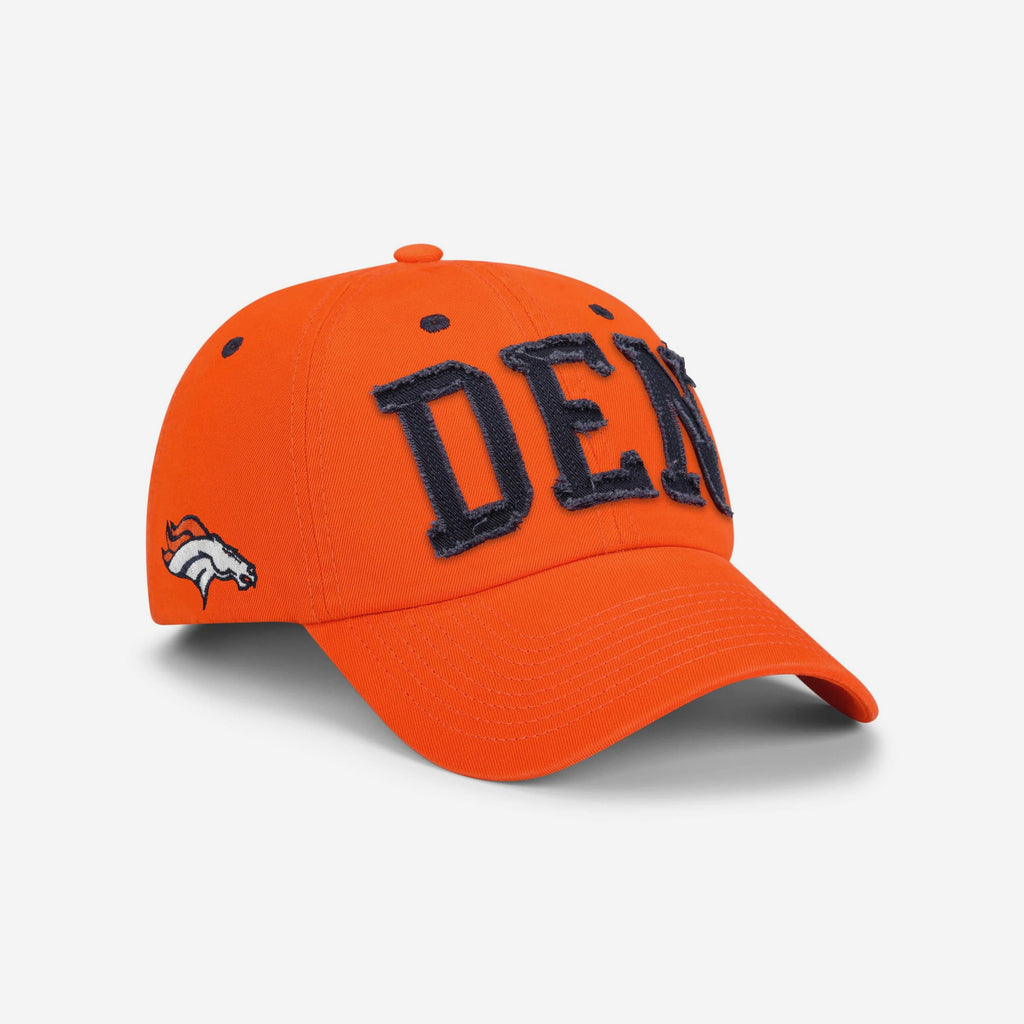 Denver Broncos Monogram Casual Cap FOCO - FOCO.com