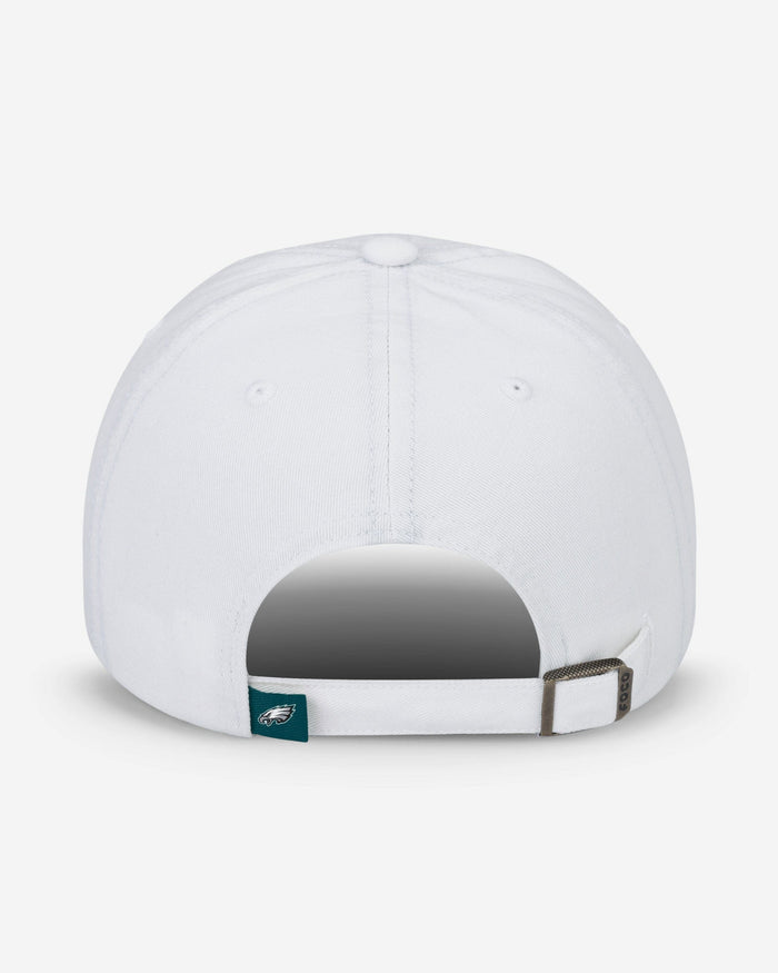 Philadelphia Eagles Super Bowl LIX Champions White Primary Logo Casual Cap FOCO - FOCO.com