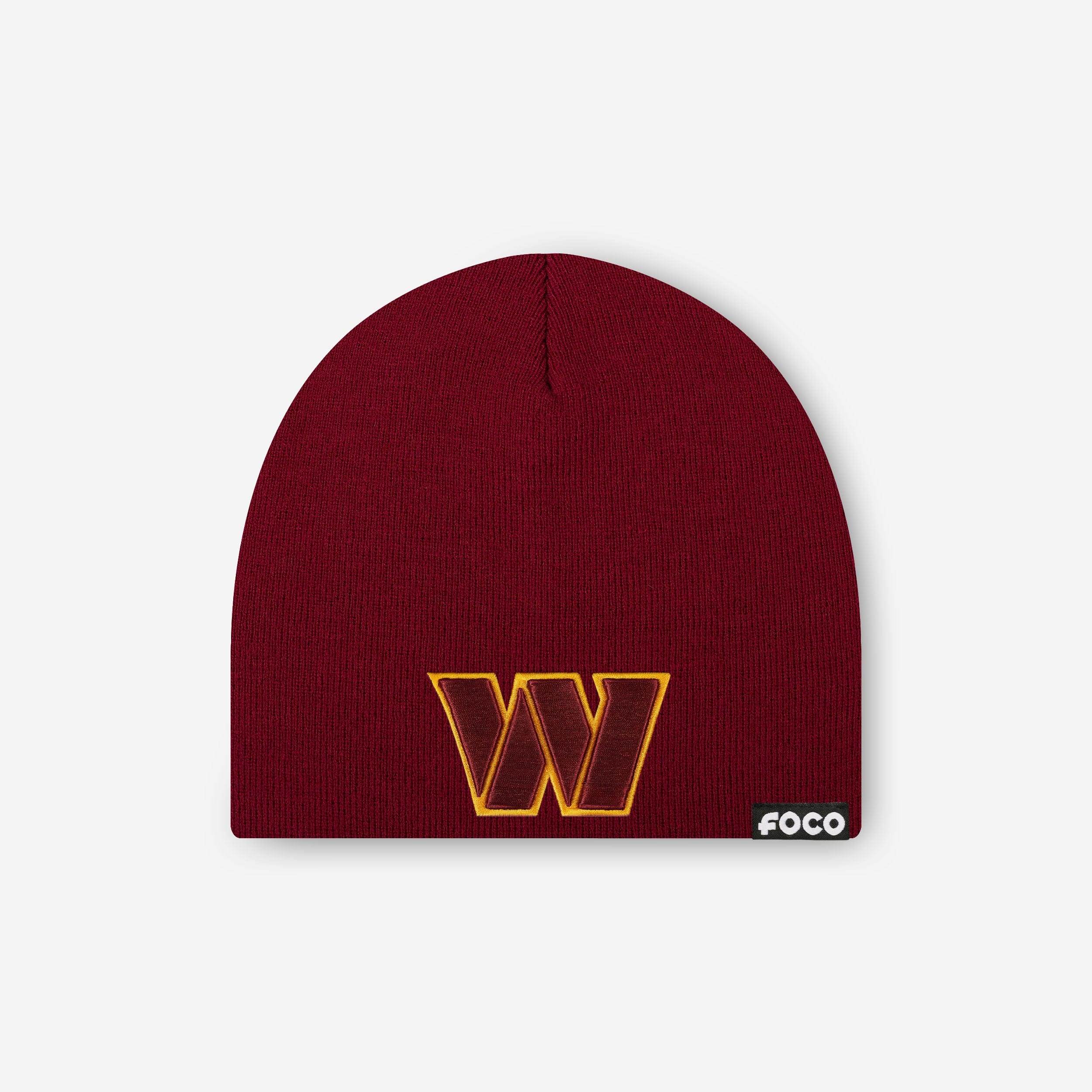 Washington Commanders Basic Primary Logo Skull Beanie