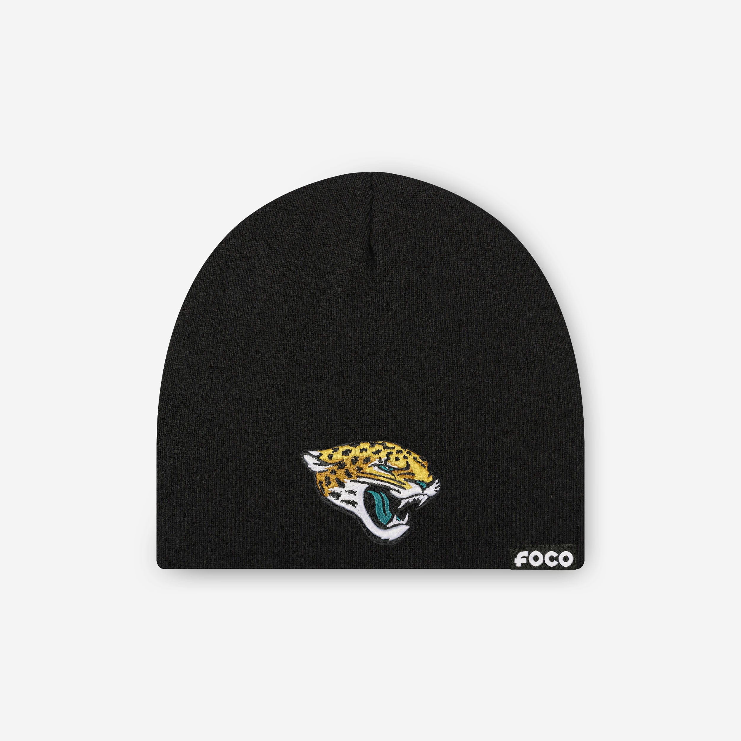 Jacksonville Jaguars Basic Primary Logo Skull Beanie FOCO
