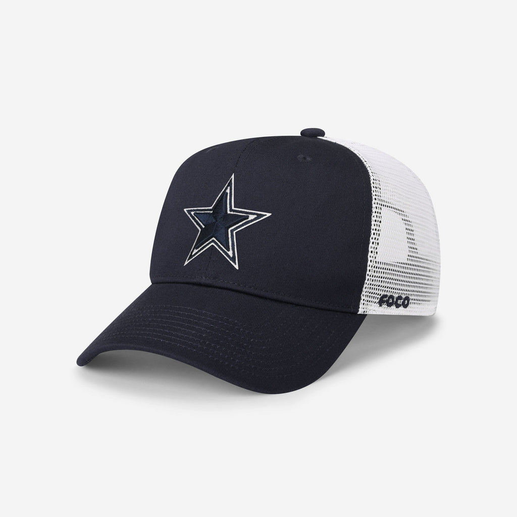 Dallas Cowboys Primary Logo Trucker RF Cap FOCO - FOCO.com