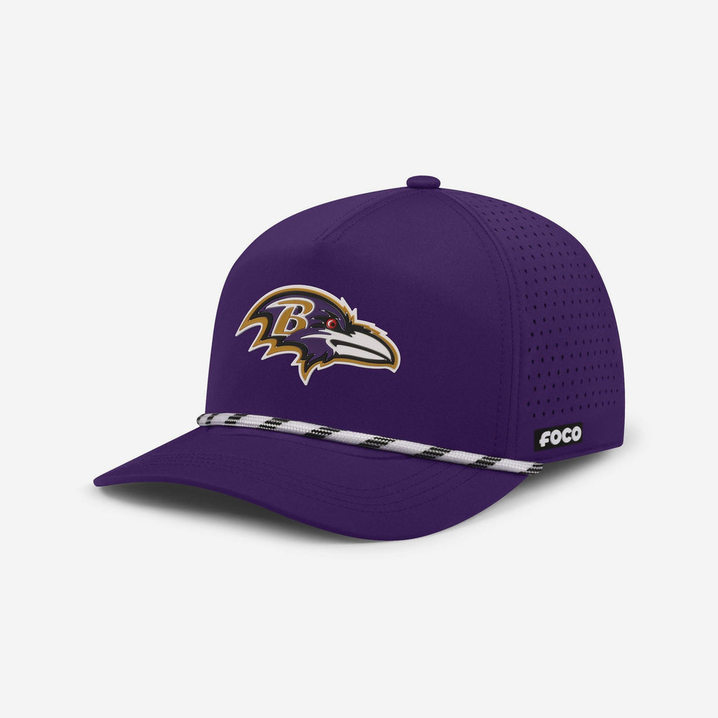 Baltimore Ravens Poly Pro Marquee RF Cap FOCO - FOCO.com