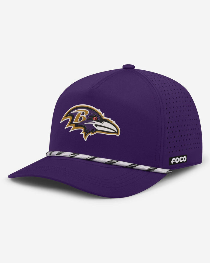 Baltimore Ravens Poly Pro Marquee RF Cap FOCO - FOCO.com
