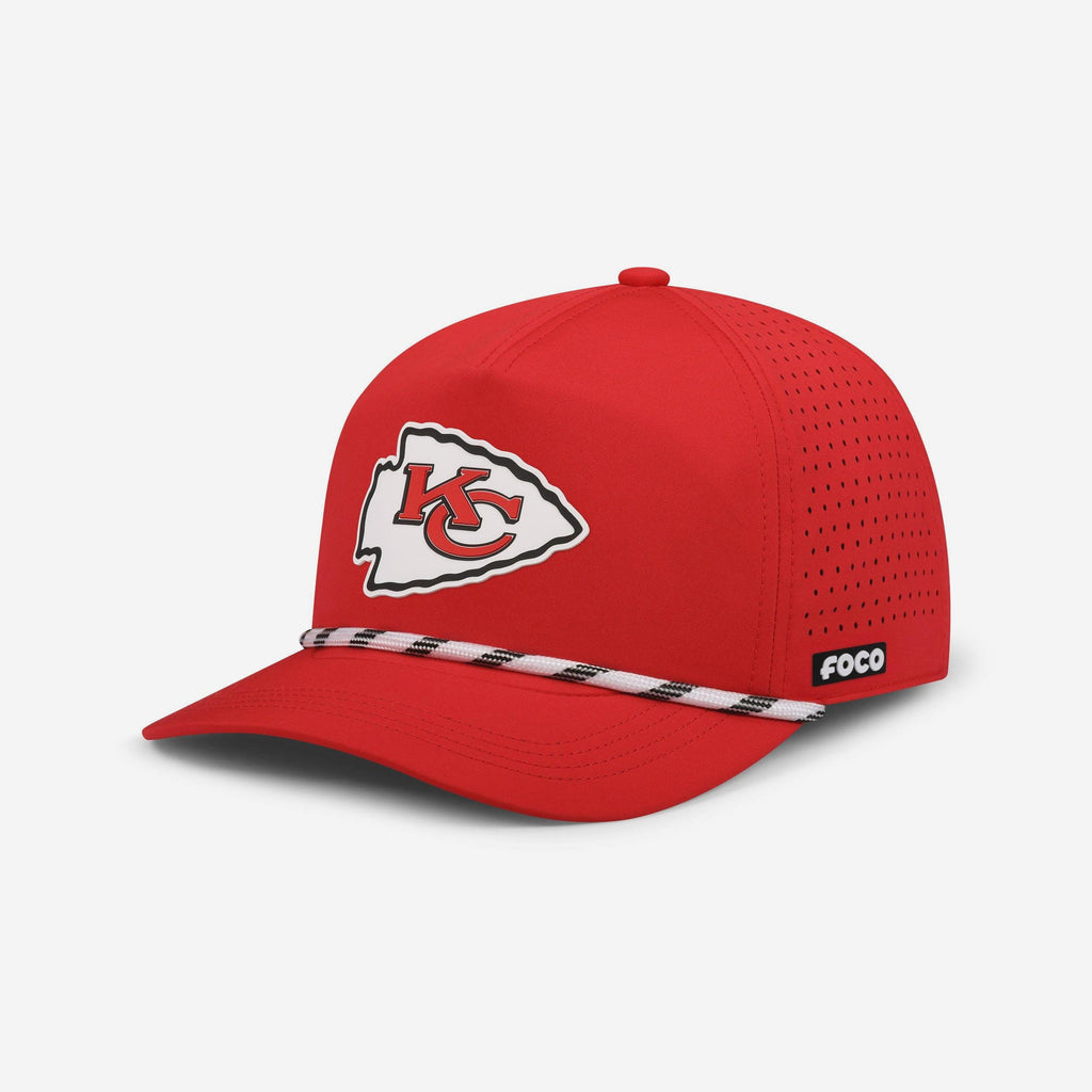 Kansas City Chiefs Poly Pro Marquee RF Cap FOCO - FOCO.com