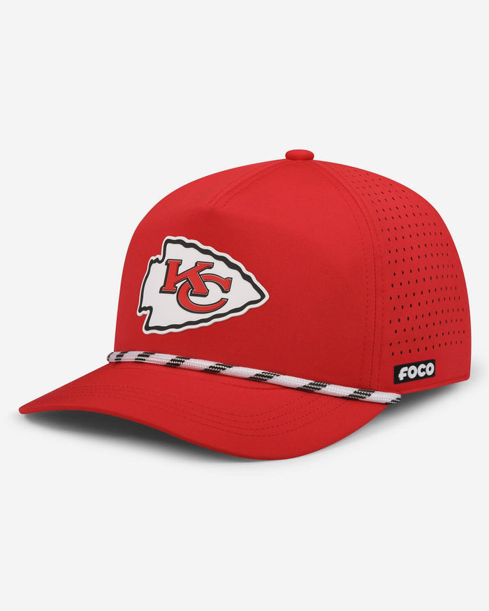 Kansas City Chiefs Poly Pro Marquee RF Cap FOCO - FOCO.com