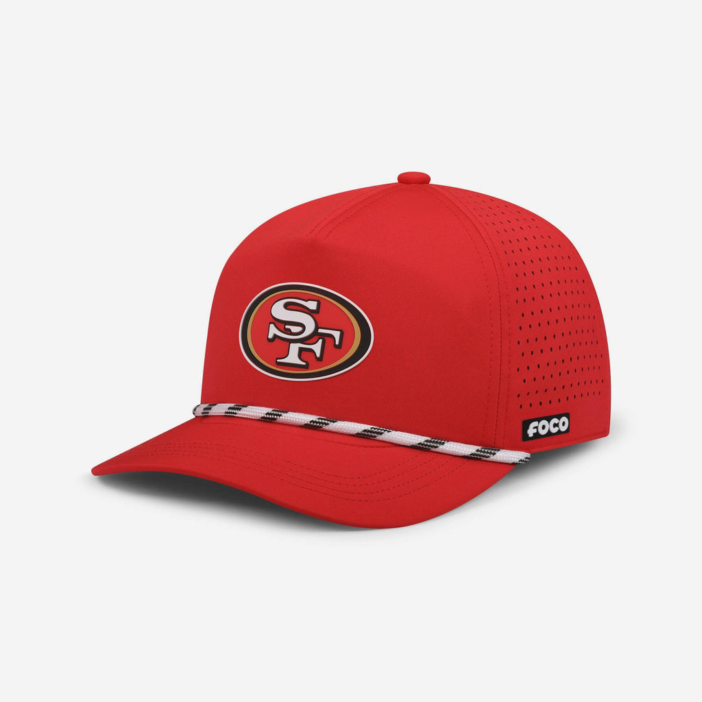 San Francisco 49ers Poly Pro Marquee RF Cap FOCO - FOCO.com