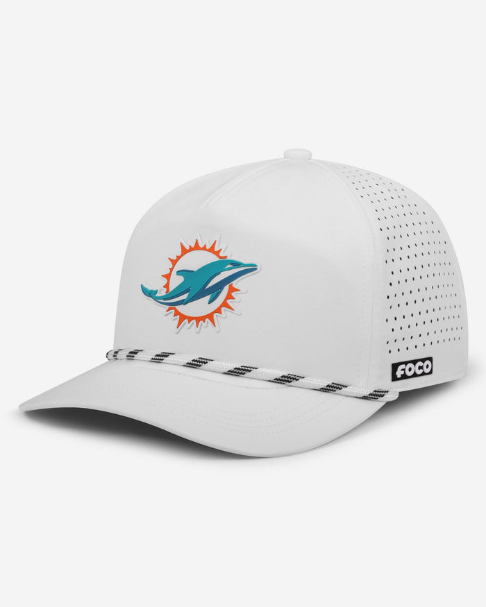 Miami Dolphins Poly Pro Marquee RF Cap FOCO - FOCO.com