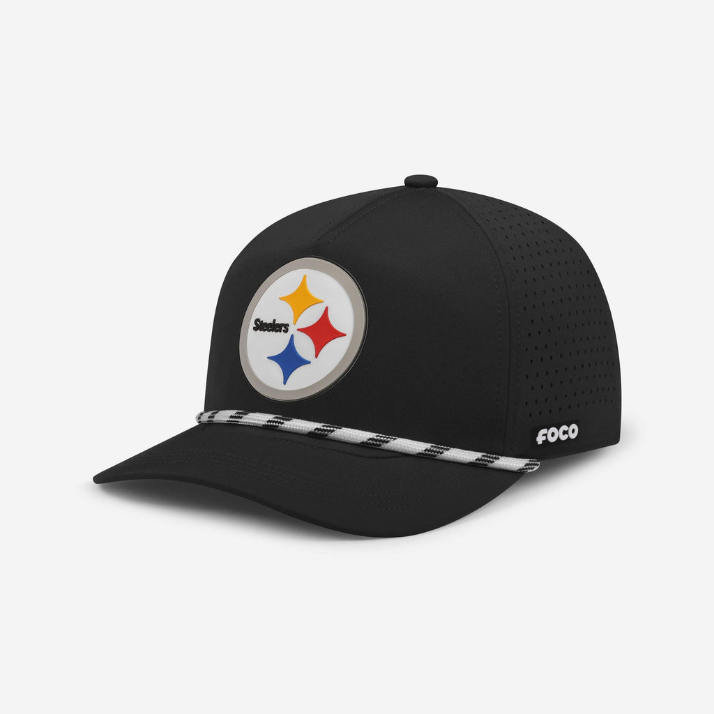 Pittsburgh Steelers Poly Pro Marquee RF Cap FOCO - FOCO.com