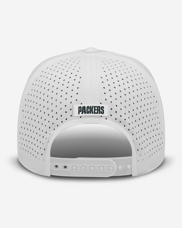 Green Bay Packers Slogan Patch Poly Pro Marquee RF Cap FOCO - FOCO.com