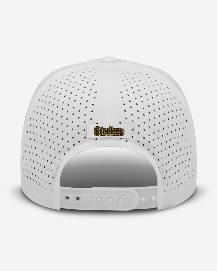 Pittsburgh Steelers Slogan Patch Poly Pro Marquee RF Cap FOCO - FOCO.com