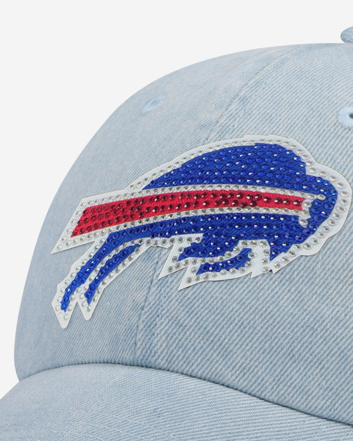 Buffalo Bills Rhinestone Logo Denim Casual Cap FOCO - FOCO.com