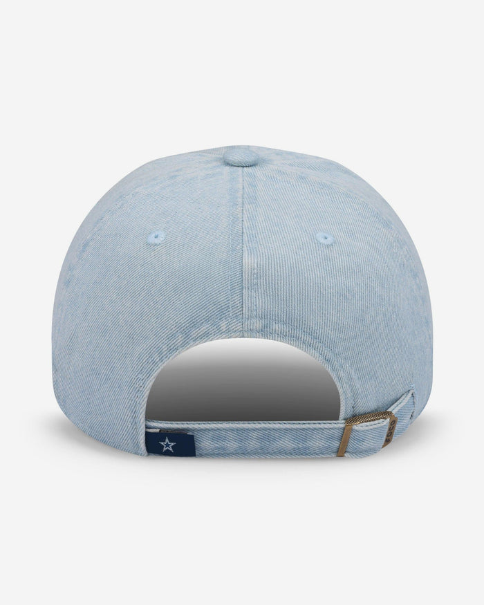Dallas Cowboys Rhinestone Logo Denim Casual Cap FOCO - FOCO.com
