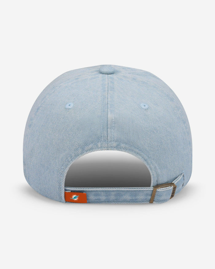 Miami Dolphins Rhinestone Logo Denim Casual Cap FOCO - FOCO.com
