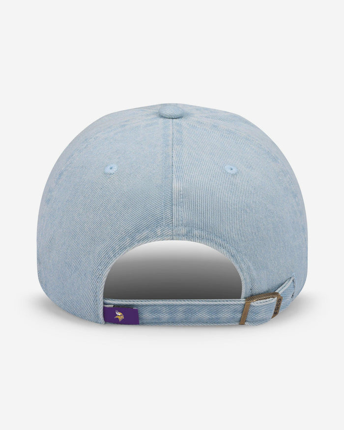 Minnesota Vikings Rhinestone Logo Denim Casual Cap FOCO - FOCO.com