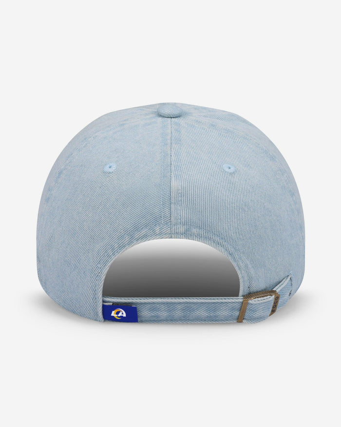 Los Angeles Rams Rhinestone Logo Denim Casual Cap FOCO - FOCO.com