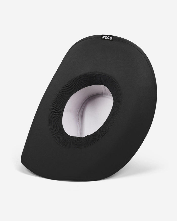 Dallas Cowboys Black Rhinestone Logo Cowboy Hat FOCO - FOCO.com