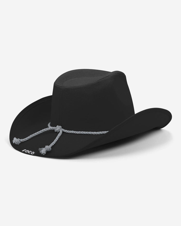 Philadelphia Eagles Black Rhinestone Logo Cowboy Hat FOCO - FOCO.com